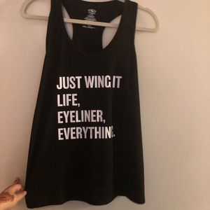 ❤️ Black Graphic Tank Top! 😘